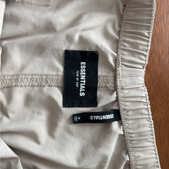 Fear of God Essentials Light Tan Shorts - Picture 2 of 5